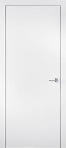 Porta interna design moderno bianco spazzolato. | Materia PLUS